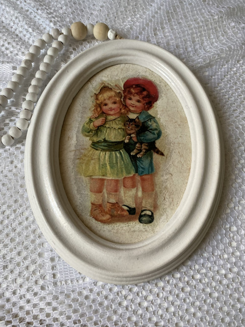 Vintage obrázek děti — foto 6