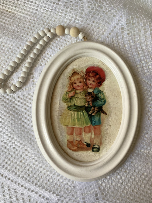 Vintage obrázek děti — foto 5