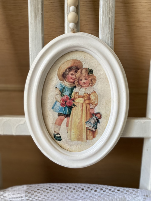 Vintage obrázek děti 2 — foto 3