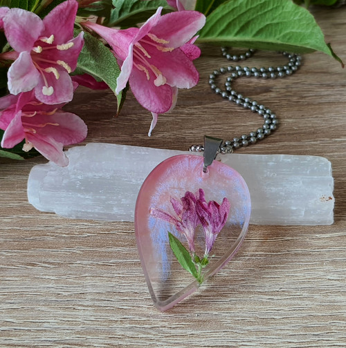 Přívěsek "Pink flower" — foto 4