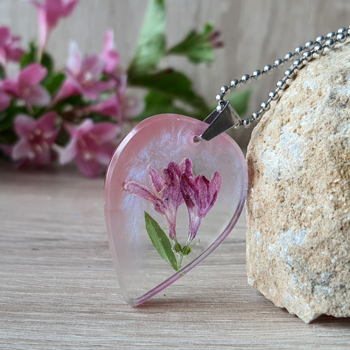 Přívěsek "Pink flower" — foto 5