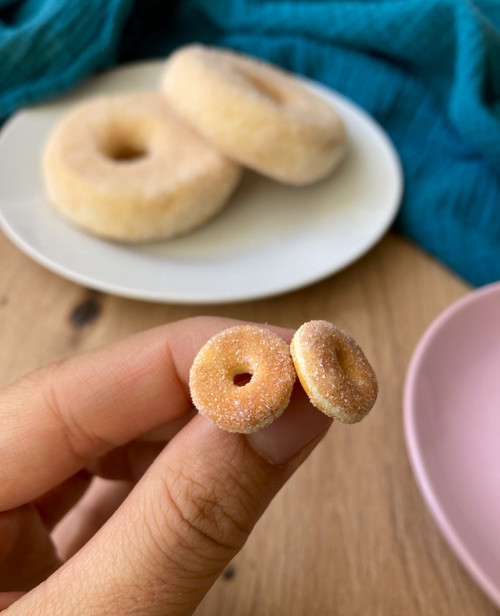Donutky obalené v cukru (pecky) — foto 2