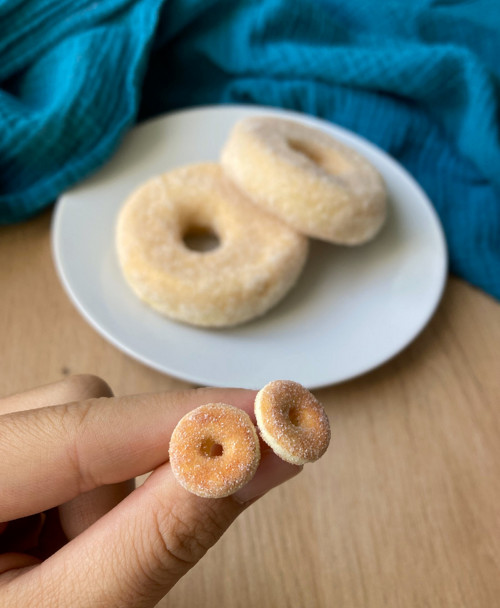 Donutky obalené v cukru (pecky) — foto 4