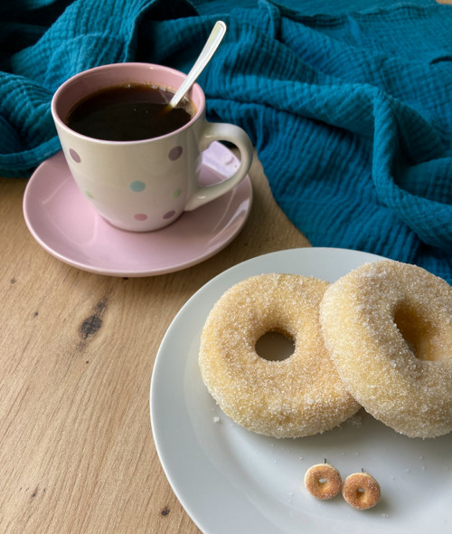 Donutky obalené v cukru (pecky) — foto 5