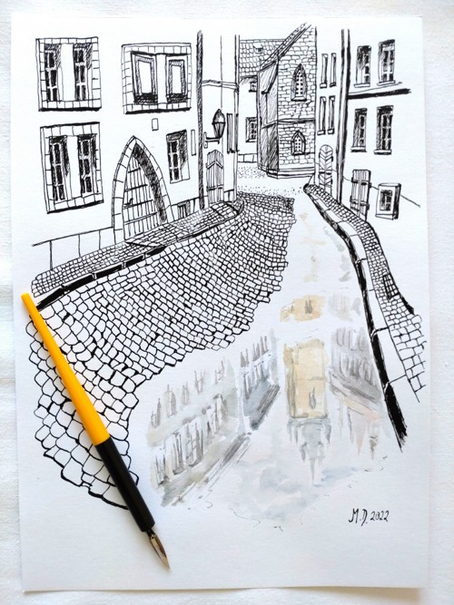 Stará Praha po dešti — foto 3