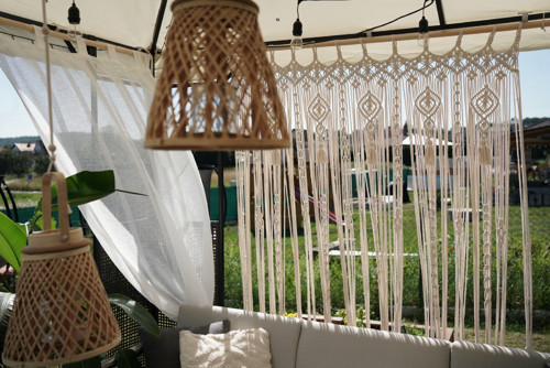 Macrame závěs 120x210cm — foto 6
