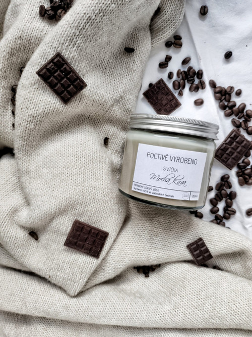 Svíčka- Mocha káva 250ml — foto 2