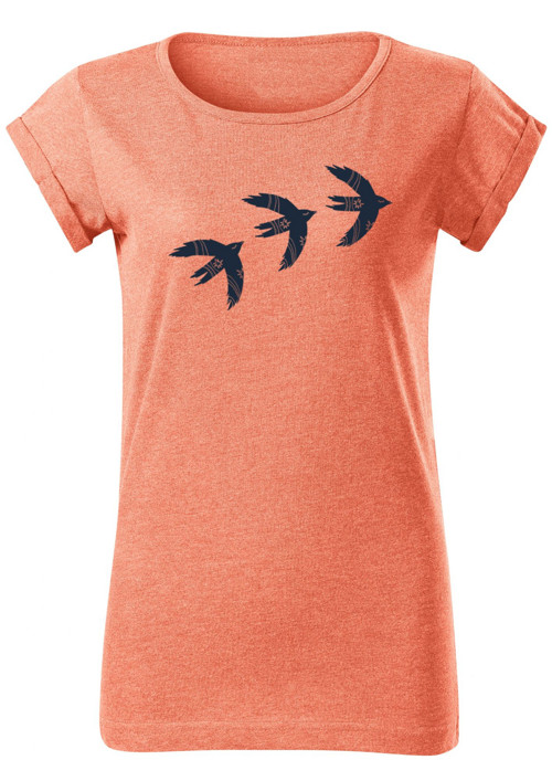 Dámské tričko "Black swallows" — foto 3
