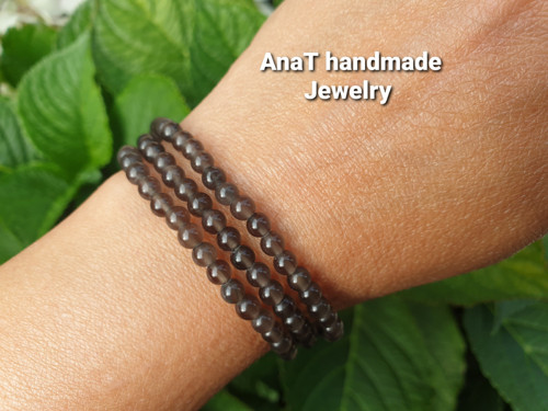 Wrap náramek duhový obsidián — foto 2