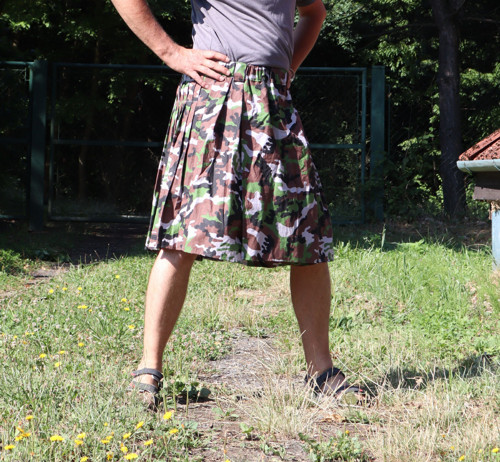Pánská bavlněná sukně — foto 3