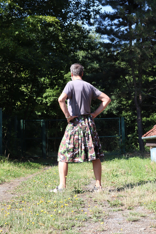 Pánská bavlněná sukně — foto 2
