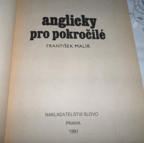 František Malíř: ANGLICKY pro pokročilé, 1991 — foto 2