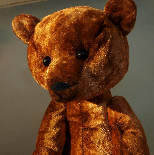 Sběratelský medvídek s kyticí - 26 cm — foto 2
