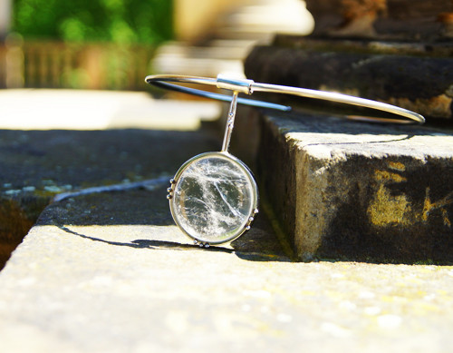 Nerezový náhrdelník...." Magnifier " — foto 2