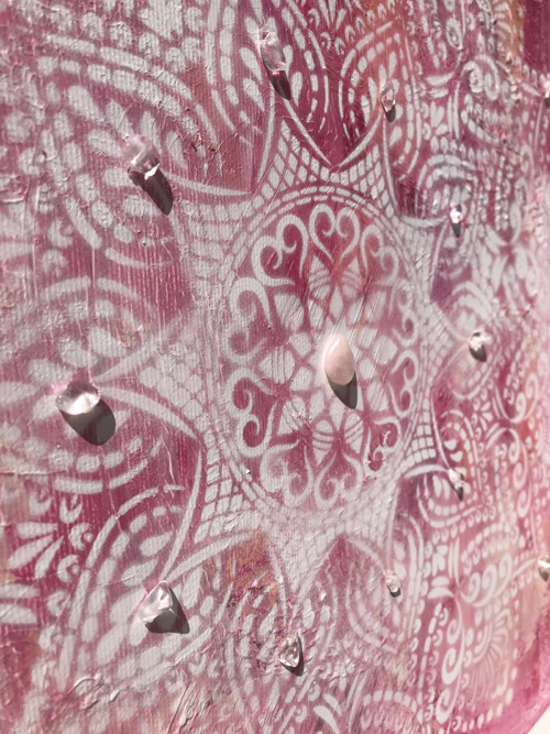 Růžová mandala — foto 3