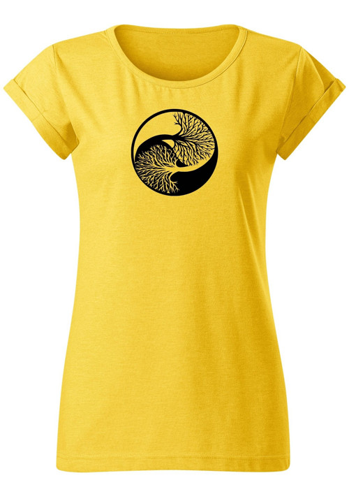 Dámské tričko "Yin & Yang Tree" — foto 2