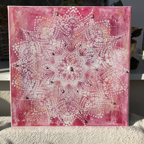 Růžová mandala — foto 5