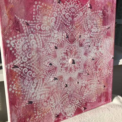 Růžová mandala — foto 6