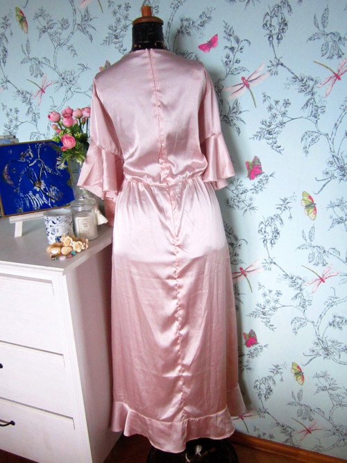 Šaty powder pink romantické — foto 5
