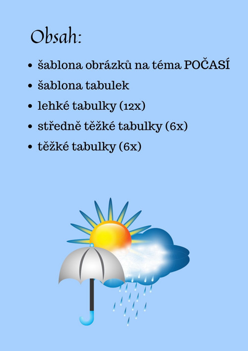 Počasí, prostorová orientace — foto 2