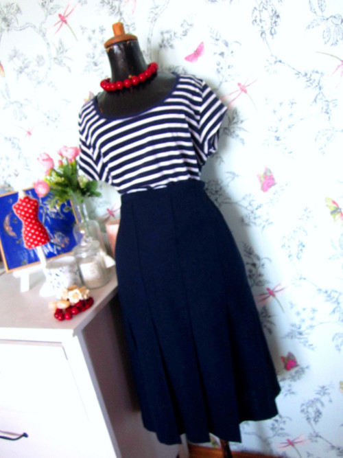 Francouzský chic komplet, sukně&top — foto 3