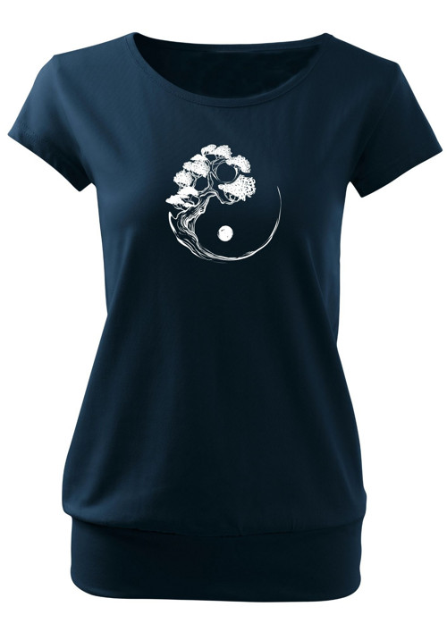 Dámské tričko "Yin-Yang Bonsai Tree" — foto 2