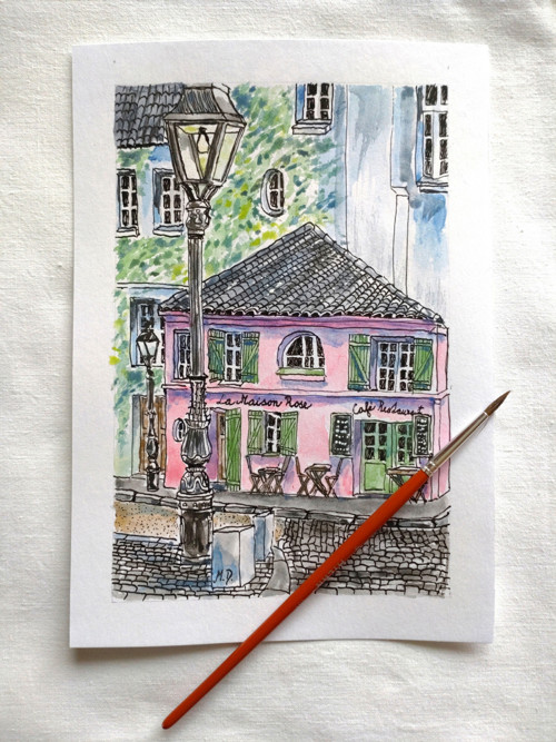 La Maison Rose in Montmartre — foto 2