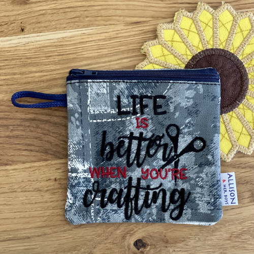 Kapsička velká Life is Better… — foto 4