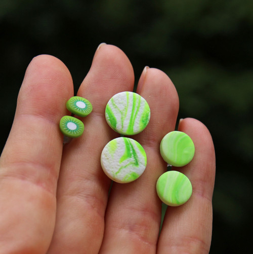 Fimo pecky, mix 3 párů — foto 3