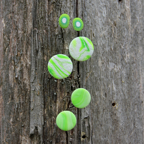 Fimo pecky, mix 3 párů — foto 2