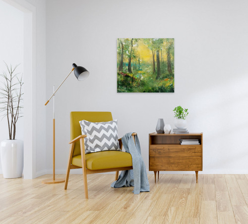 Lesný porast, 75x75 — foto 2