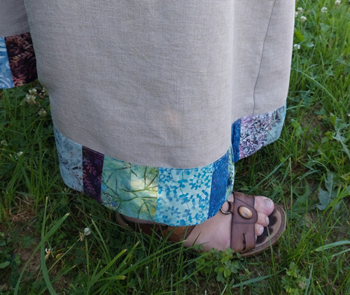 Lněná sukně — foto 4