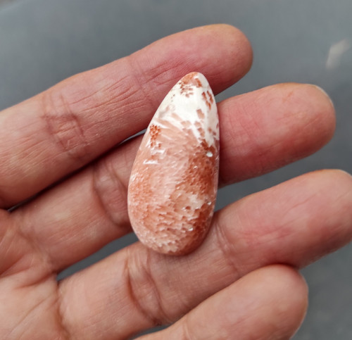 Skolecit, ID 2577, 34x18 mm — foto 2