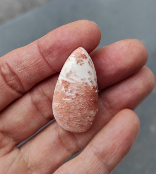 Skolecit, ID 2577, 34x18 mm — foto 4