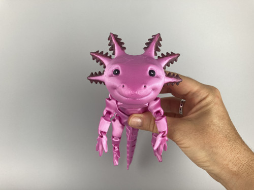 Axolotl - 25 cm, 3D tisk — foto 5