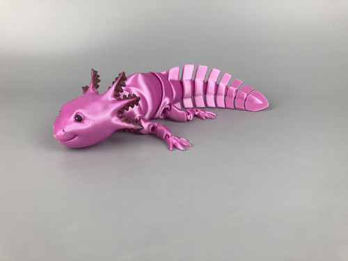 Axolotl - 25 cm, 3D tisk — foto 2