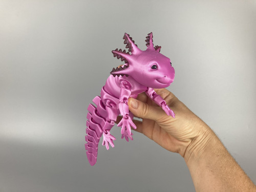 Axolotl - 25 cm, 3D tisk — foto 3