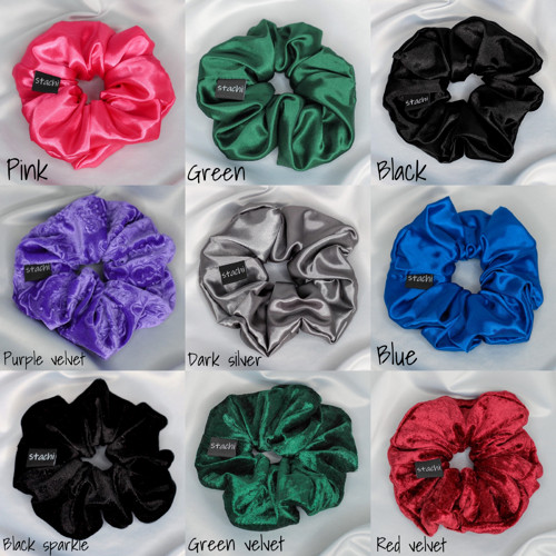 Scrunchies gumičky — foto 3