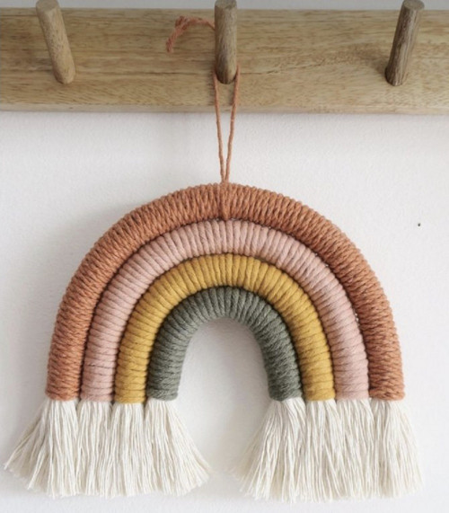 Sada na macramé - DUHA - FOREST — foto 4