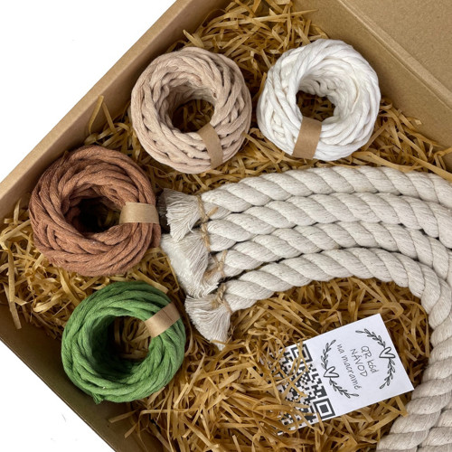 Sada na macramé - DUHA - FOREST — foto 2