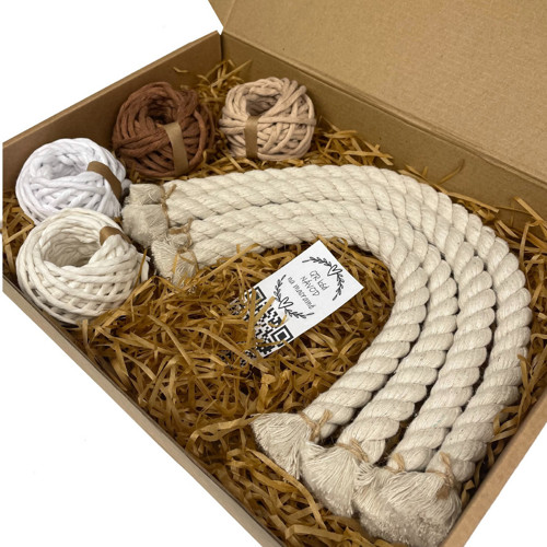 Sada na macramé - DUHA - NATURAL — foto 3