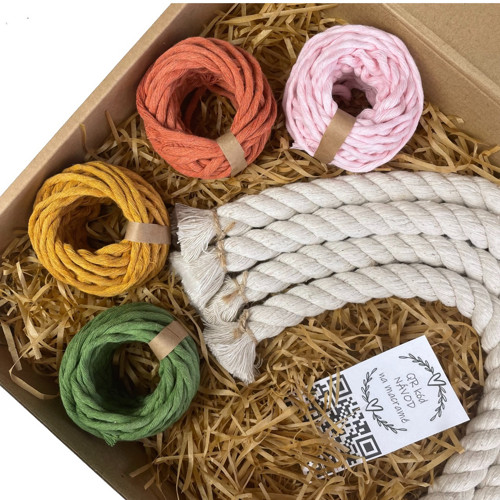 Sada na macramé - DUHA - SPRING — foto 2
