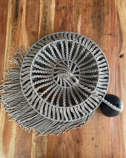 Macramé lustr — foto 3