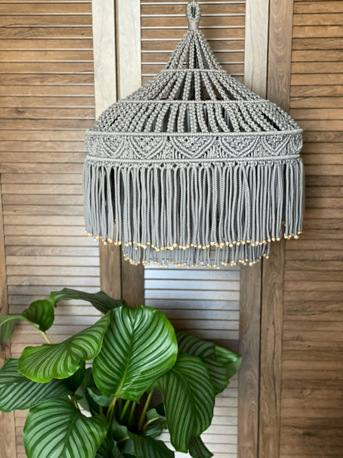 Macramé lustr — foto 4