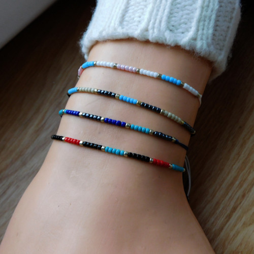 Náramek - Miyuki jemňoučký — foto 3