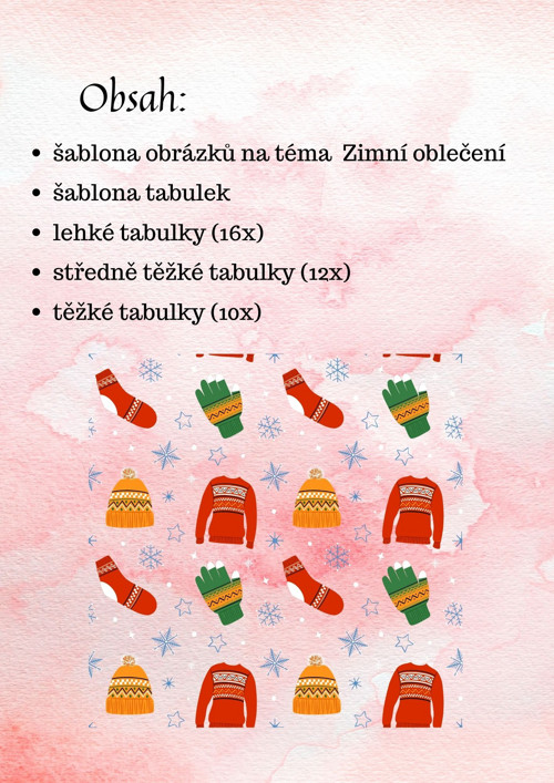 Zimní oblečení, prostorová orientace — foto 2