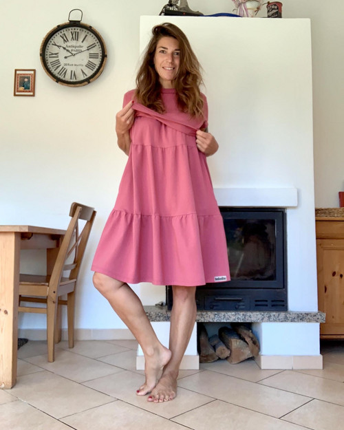 Kojící nabírané šaty “Freedom” — foto 2