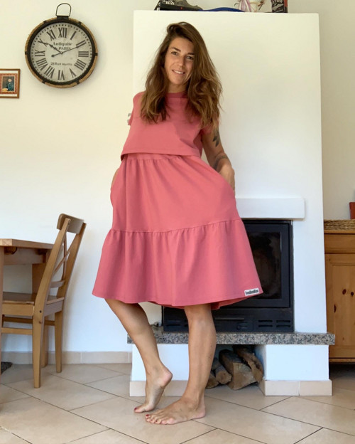 Kojící nabírané šaty “Freedom” — foto 3