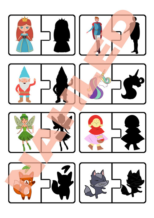 Pohádkostíny, stínové puzzle — foto 2