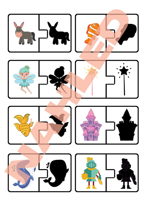 Pohádkostíny, stínové puzzle — foto 3